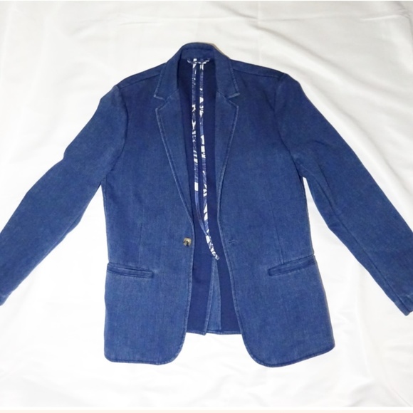 Marine Layer Other - MARINE LAYER Rose All Day Denim Blazer (MSRP $175)